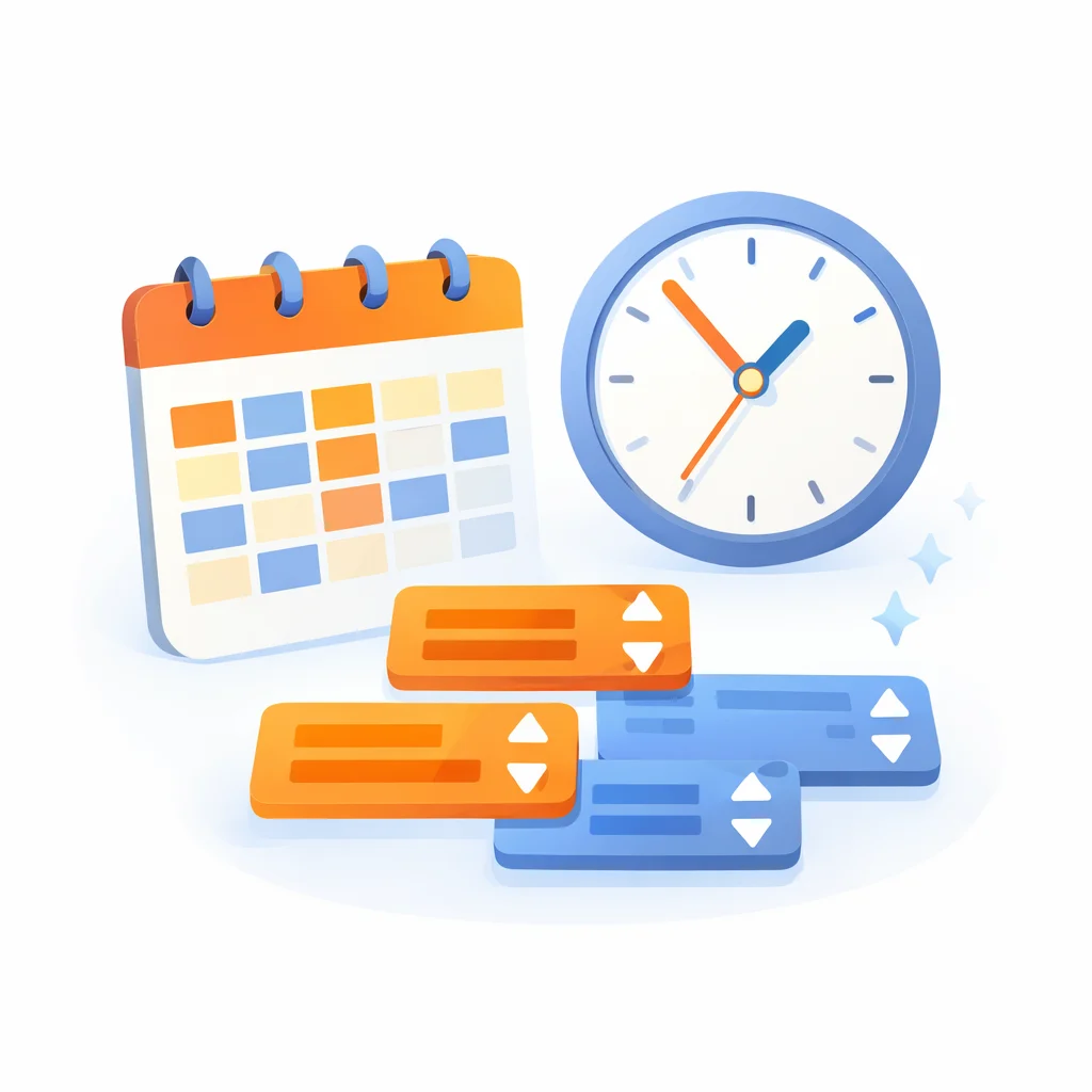 Flexible lesson days and times